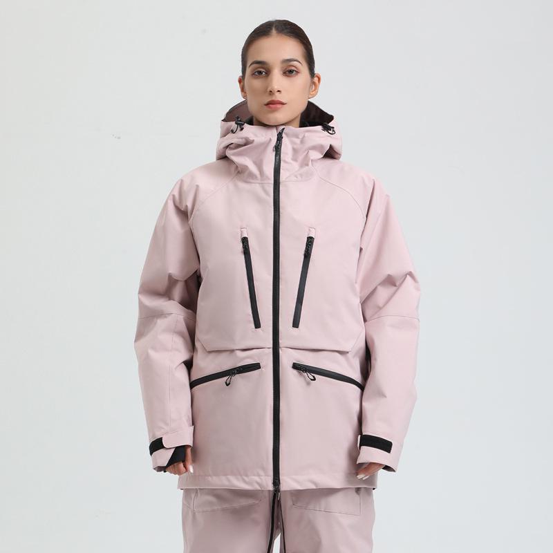 Men's and Women's Winter Ski Suit: Warm, Breathable, Waterproof, and Windproof for Outdoor Snowboarding and Sports.