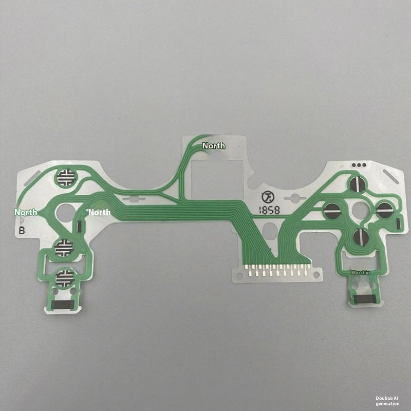 1Pcs Game Console Diy Accessories Replacement For   2.0 Controller Conductive Film Pcb Circuit Keypad Flex Cable