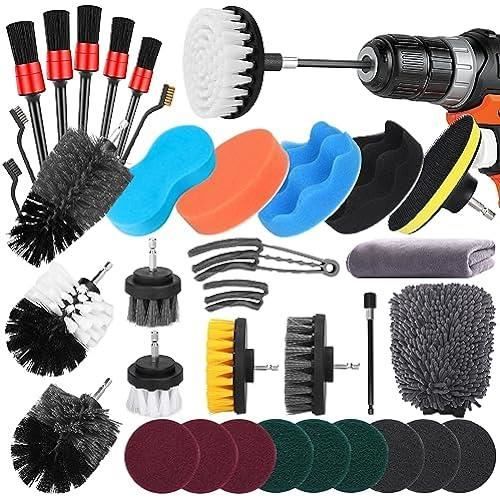 Brosse De Nettoyage Perceuse - YUTUY - 35 Pièces - Brosses Dures Et Douces - Matières: Microfibre
