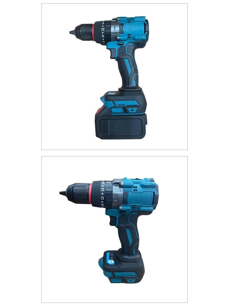 160n Large Torque 13mm Brushless Lithium Impact Drill & Multifunctional Electric Screwdriver/Ice Drill