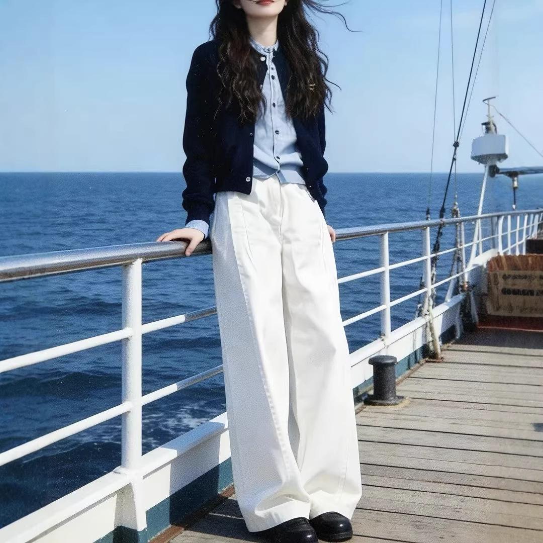 2026 Chic Korean Style Spring Outfit: Elegant Two-Piece Set S