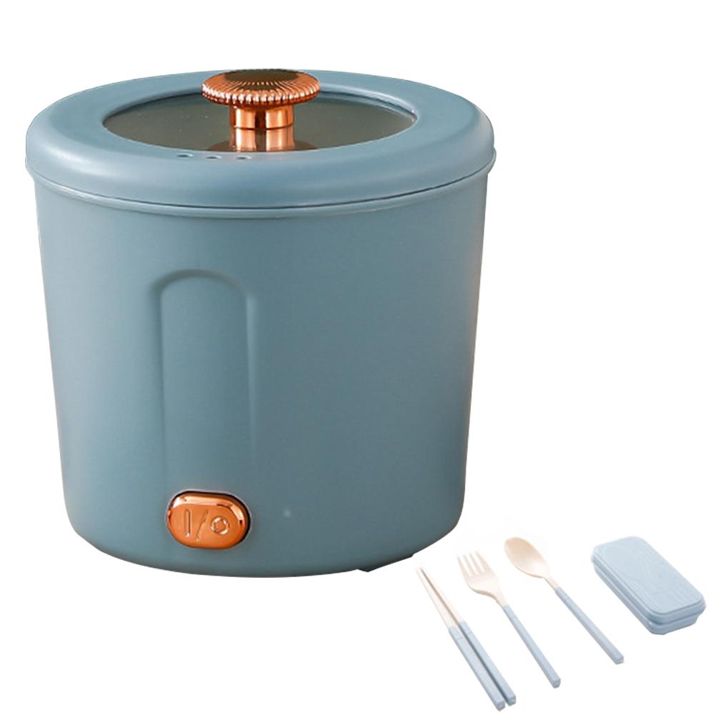Hot Pot Electric Portable Ramen Cooker With Anti Dry Burning Function Detachable Power Cord Button Control Portable Electric Pot
