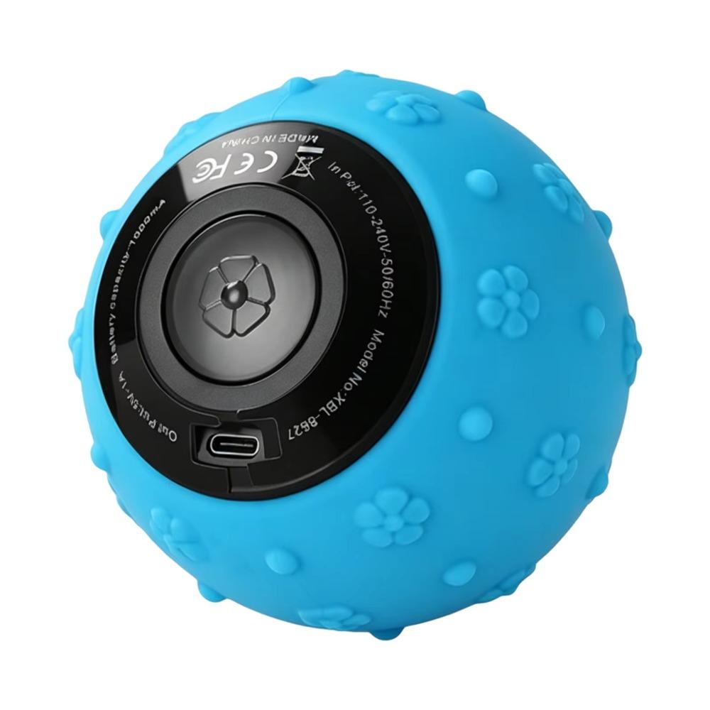 5 Gears Vibrating Massage Ball Multi-function Foam Roller Myofascial Release Tool Sport