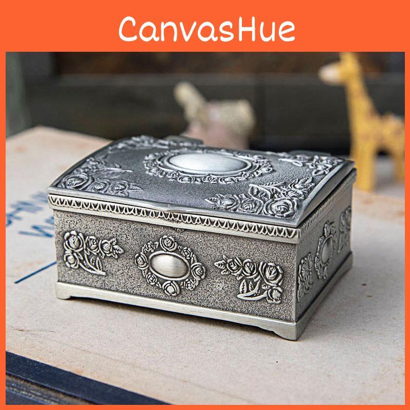 Creative Storage Ring Boxs Square Rose Earrings Stud Earrings Jewelry Gifts