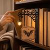 Decorative LED Book Nook Lamp Warm White Light Pumpkin Ghost Lantern  Dorm Room