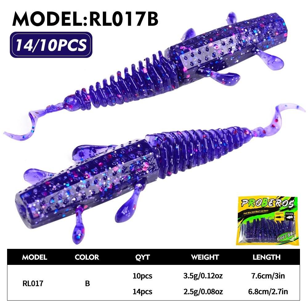 10pcs 7.6cm Soft Lures 3.5g Crankbait Lure Portable Swimbait Lure Pesca Gear