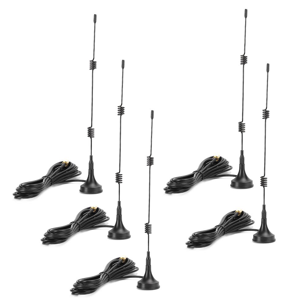 

5 шт. антенна SMAM 2.4G с маршрутизатором магнитное основание внешний удлинитель для YAESU VX3R