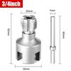 Scule pentru filetat țevi DN15/20 Coadă hexagonală Filieră Filete interne externe 1/2 și 3/4 INCH Țevi de apă PPR PVC MPP Demontabile