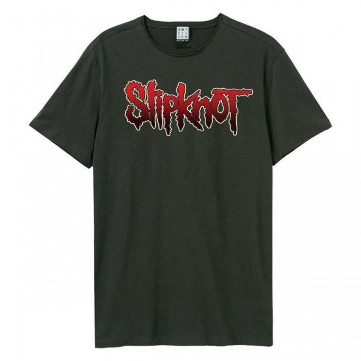 Amplified Unisex Adult Slipknot Logo T-Shirt S