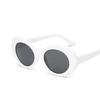 Oval Retro Sunglasses Women Men Vintage Sun Glasses Fashion Frame Personality Mirror Travel Punk Oculos De Sol