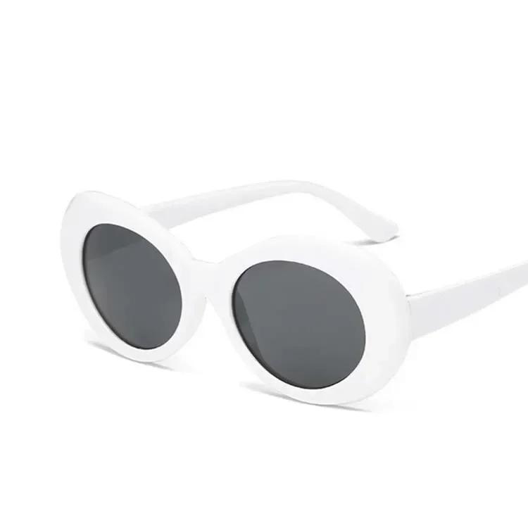 

Oval Retro Sunglasses Women Men Fashion Vintage Sun Glasses Female Male Frame Personality Mirror Travel Punk