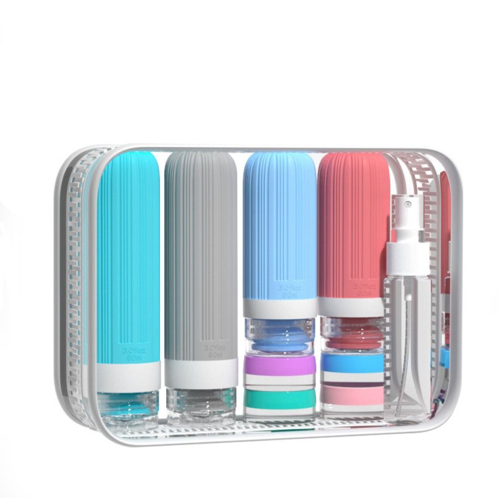 Leak-Proof Travel Bottle Set Soft Portable Lotion Container  Sub-bottling Tool