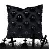 Halloween Ghost Pillow Cover 45x45cm Sofa Backrest Ghost Pillowcase Invisible Zipper Soft Ghost Decoration For Couch Chair Sofa