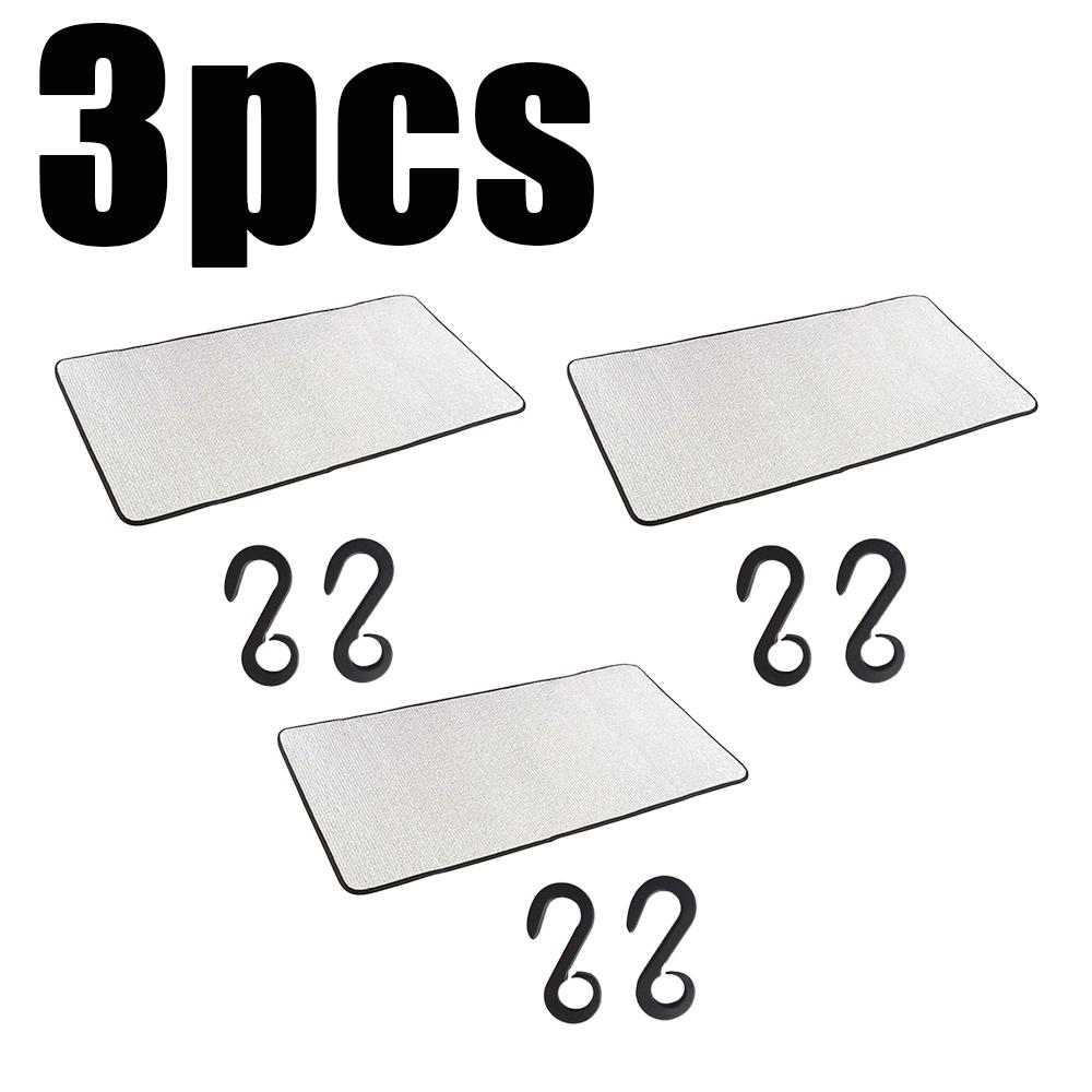 1/2/3pcs Air Conditioner Cover 46x95CM Aluminum Foil Sunscreen Shield Sun Protection Rainproof Outdoor Air Conditioner