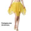 New Women's Performance Dance Costume Skirt Sequined Shiny Skirt Latin Adult Dance Skirt Belly Dance Costume