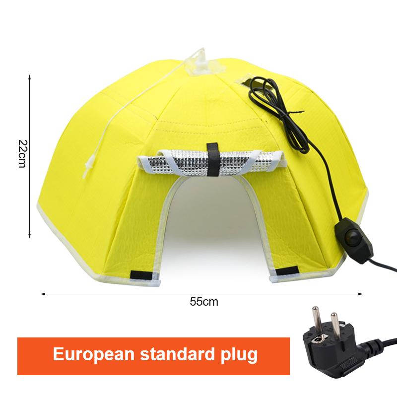 2Types Electric Chick Brooder Heating Cover Chick Cage Heater Chicken Warmer Chicken Drooder Device