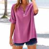 Casual Summer Shirt Solid Color Loose Top Fresh Sweet Women's Fashion Versatile Shirt