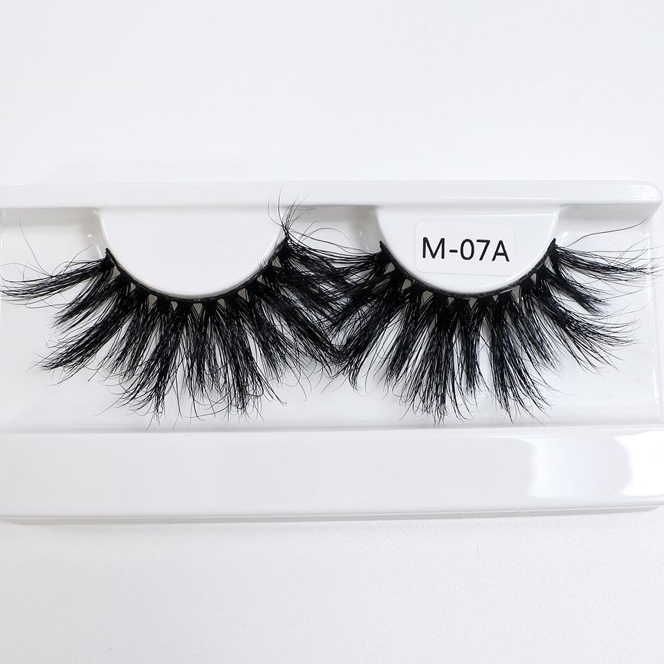 RED SIREN 30mm Long Mink Eyelashes Dramatic 100% Mink Full Strip Lashes Makeup Lashes Bulk Wholesale