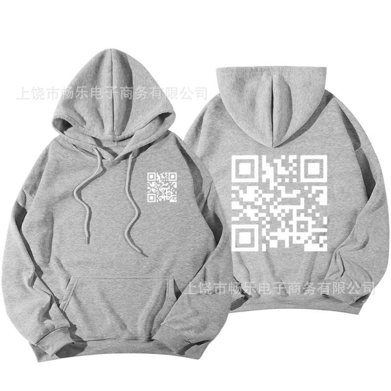 Unisex Oversized Fleece-Lined Hoodie With Bold Graphic Print Loose Fit Long Sleeve Sweatshirt Teens Adults