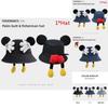 Mickey Mouse Denim Bucket Hat With Breathable Uv Protection For Summer Fashion Accessories