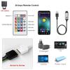 Smart  44 Key Bluetooth 5050 LED Strip Lights Infrared Control RGB5050 Flexible 5V Neon Ice Lighting Lamp for Bedroom Decoration TV Backlight