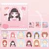 1 Set Of Makeup Changing Stickers For Hand Account Guka Stickers Princess Toy Book Stickers For Interactive And Fun Decoration