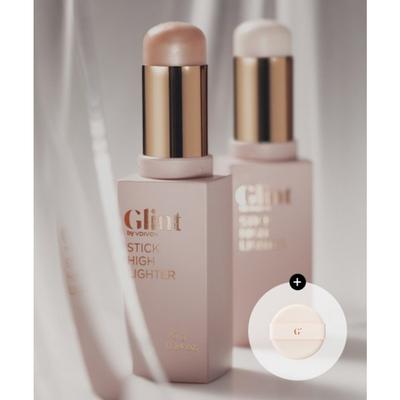 Scegli 1 dei 3 illuminanti stick GLINT + spugnetta in omaggio, 03 Rosy Moon + Puff