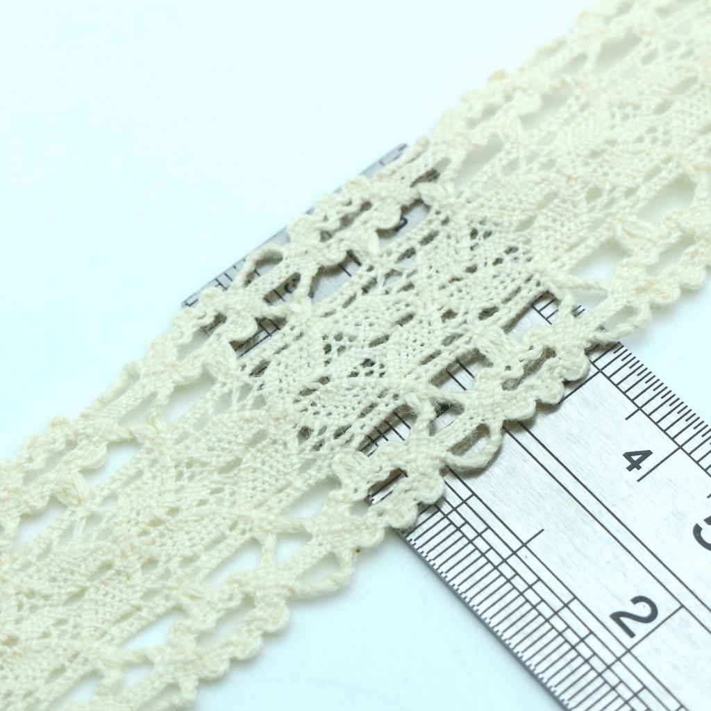 Cotton Thread Lace Accessories Diy Handmade Clothing Fabric Materials Sofa Hat Bedding Curtain Fabric Lace
