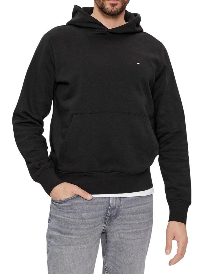 TOMMY HILFIGER Men's Black Hoodie, Size XL