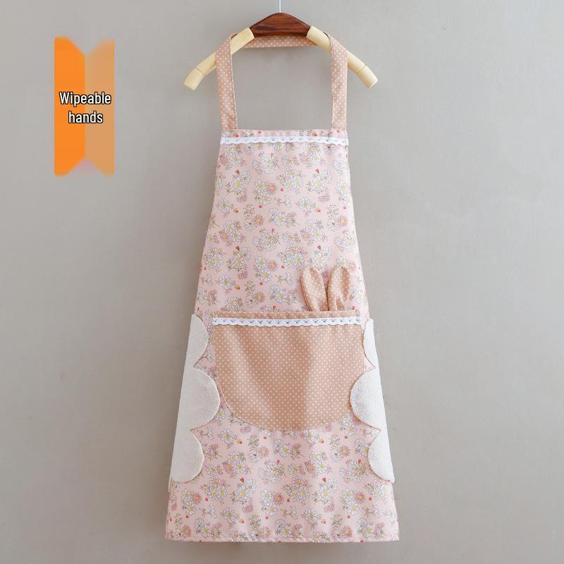 2024 Women's Long Sleeve Waterproof Kitchen Apron - Oil-Proof Coveralls for Home Use