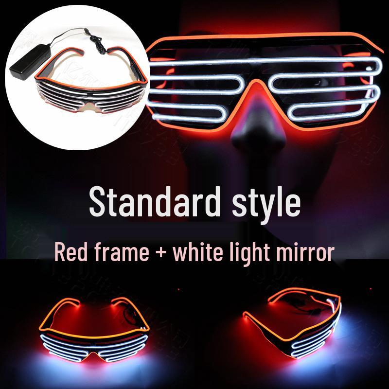 LED Light-Up Party Glasses for Stage Performances and Events