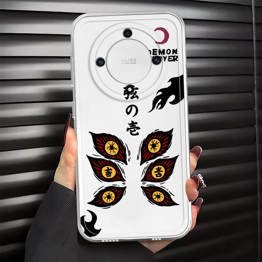 Case for Honor 90 Lite X8 X8a X9a X7b X9b X8b Soft Phone Cover Anime Kokushibo