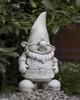Large Garden Figure - Dwarf In an Oversized Hat