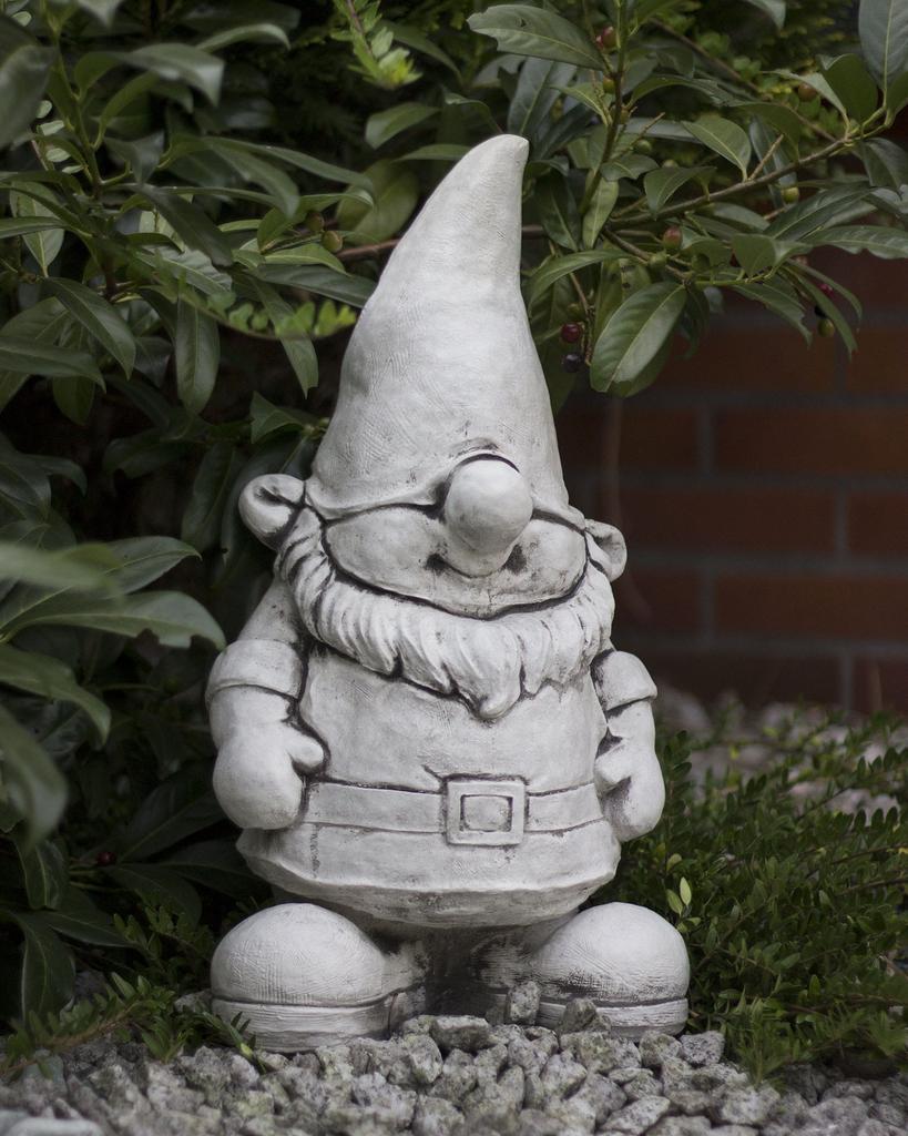 Large Garden Figure - Dwarf In an Oversized Hat