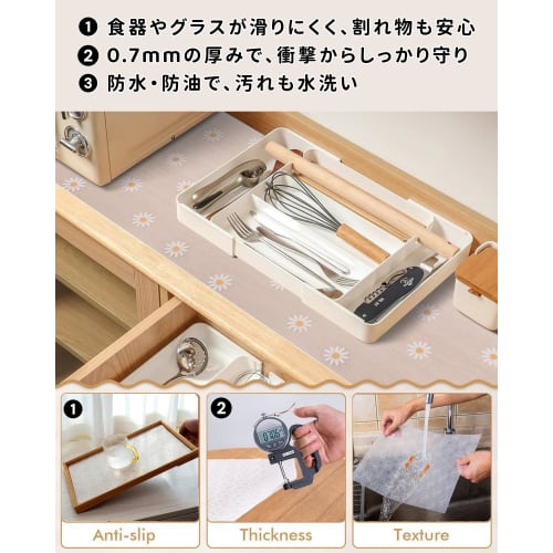 Alip Anti-Slip Kitchen Dish Rack Sheet, 30x300cm, Shoe Rack, Non-Slip, Transparent EVA, for Drawers, Shelves, and Refrigerators, Prevents Stain, Moist