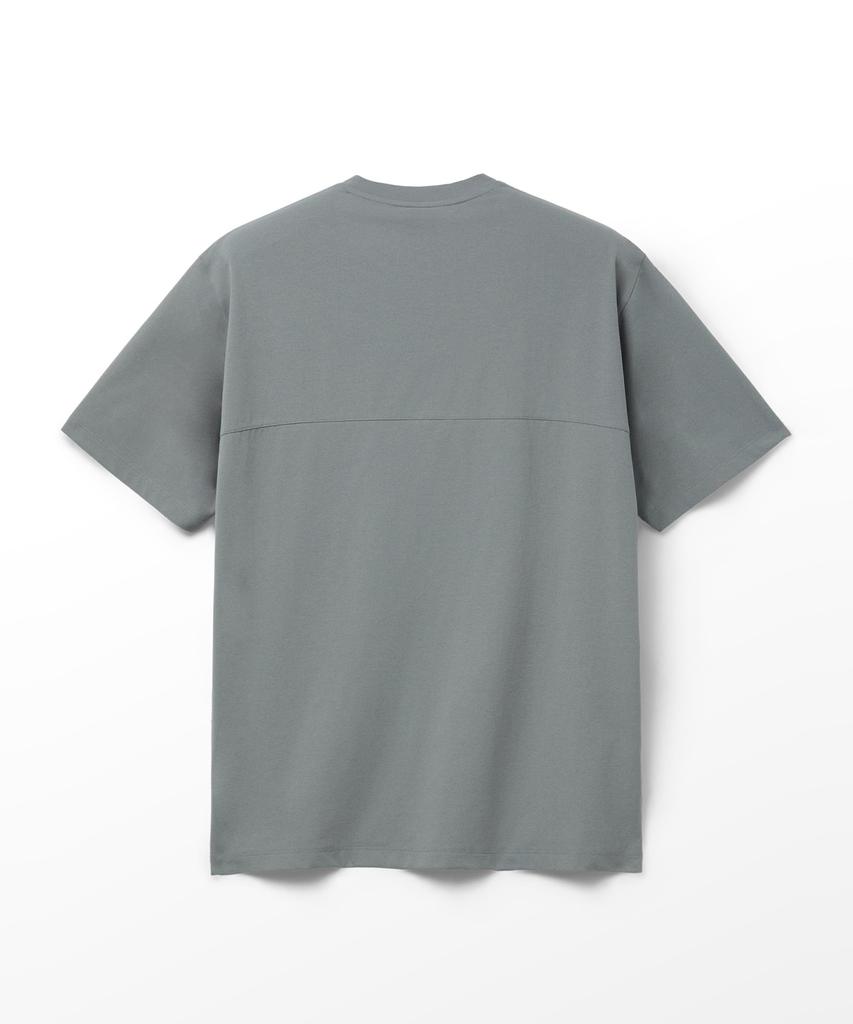 Hellinogseuweeo Multi-Pocket Short-Sleeve T-Shirt_Gray