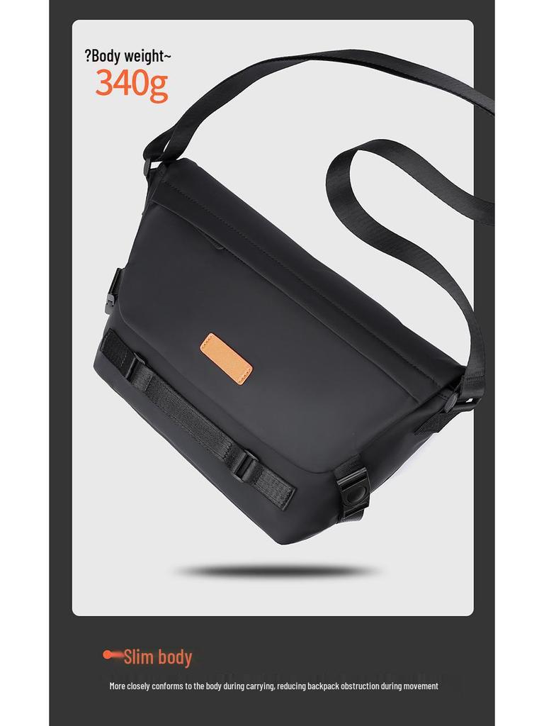 Men's Japanese Casual Trend Crossbody & Shoulder Bag - Functional, Large Capacity Backpack
