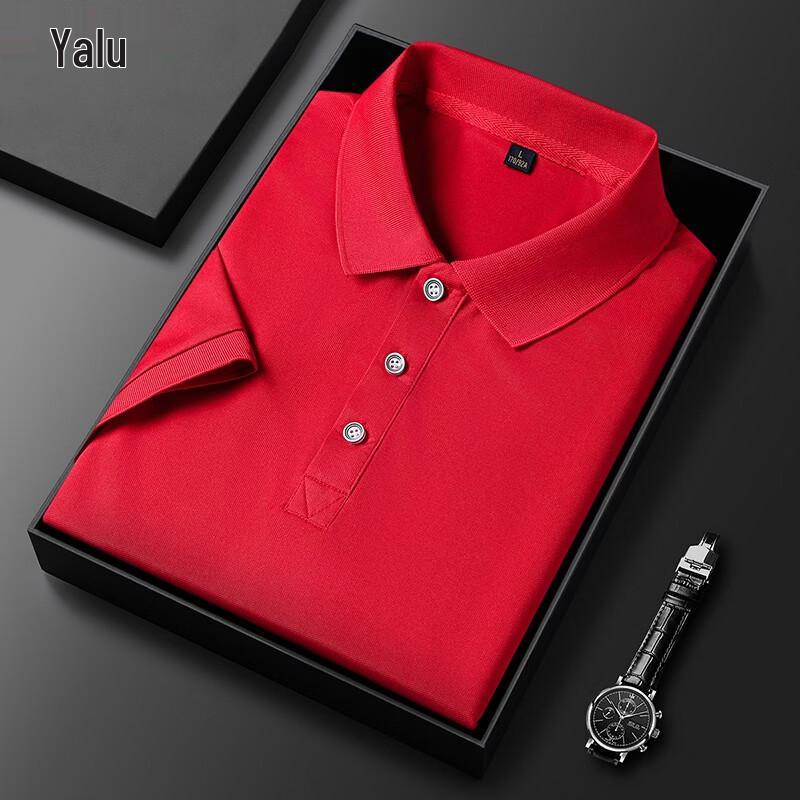 Yalu Men s Short Sleeve Polo Shirt XL