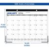 2026 Desk Calendar – Jan 2026 – Dec 2026, Large Desk Calendar 2026, 14.6’’ x 11.5’’, 2026 Desk/Wall Calendar with To-do Lists, Desk Pad,