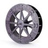 Rotatable Rockery Water Feature Fountain, 17-31CM Wide, with DIY Plastic Water Wheel