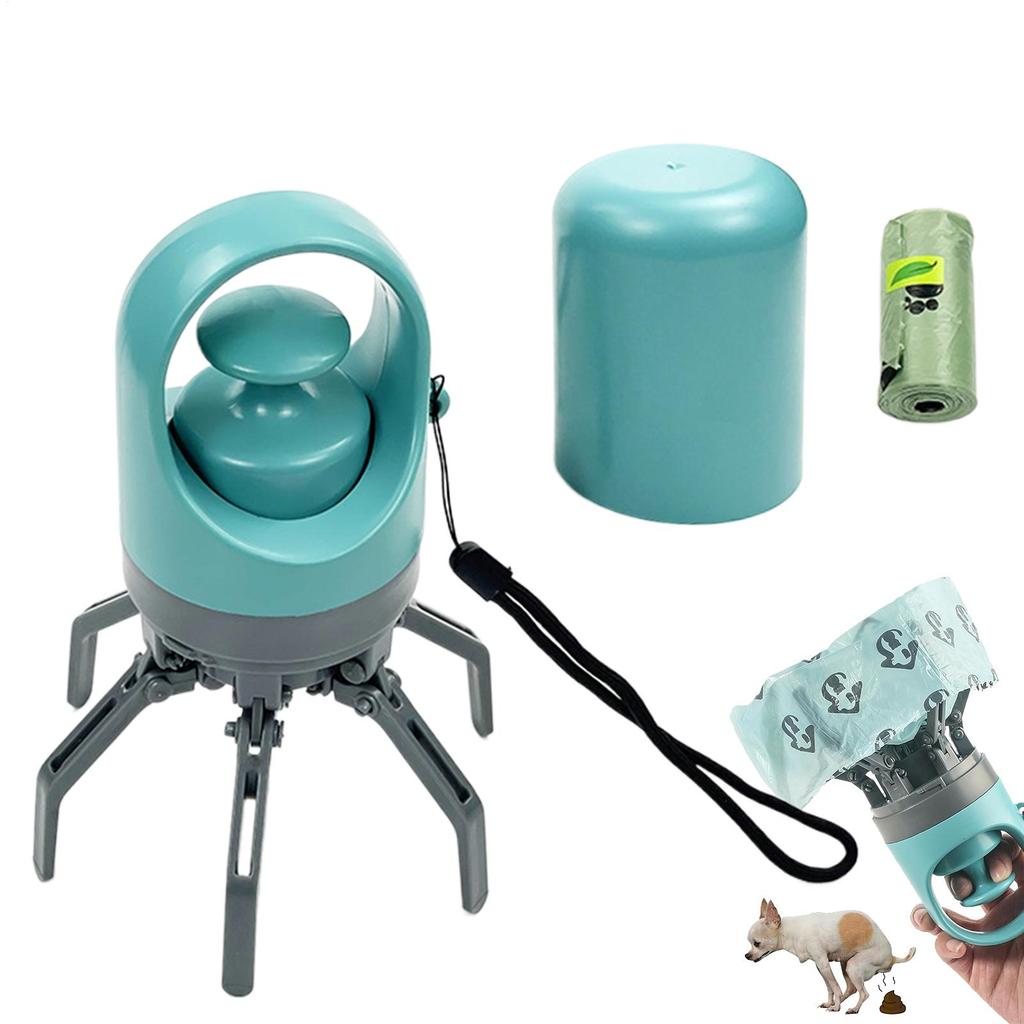 Portable Pet Dog Kitten Waste Picker Sanitary Dog Waste Picker Upper Pooper Scoopers Effective and Simple Dog Waste Cleaning