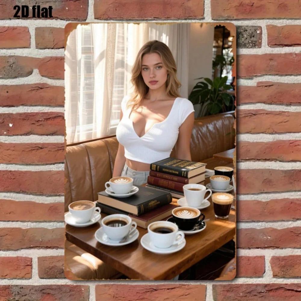 Retro 8x12 Inch Vintage Metal Sign Rustproof Tin Poster Wall Decor For Home Garden Garage Bar Unique Birthday Gift