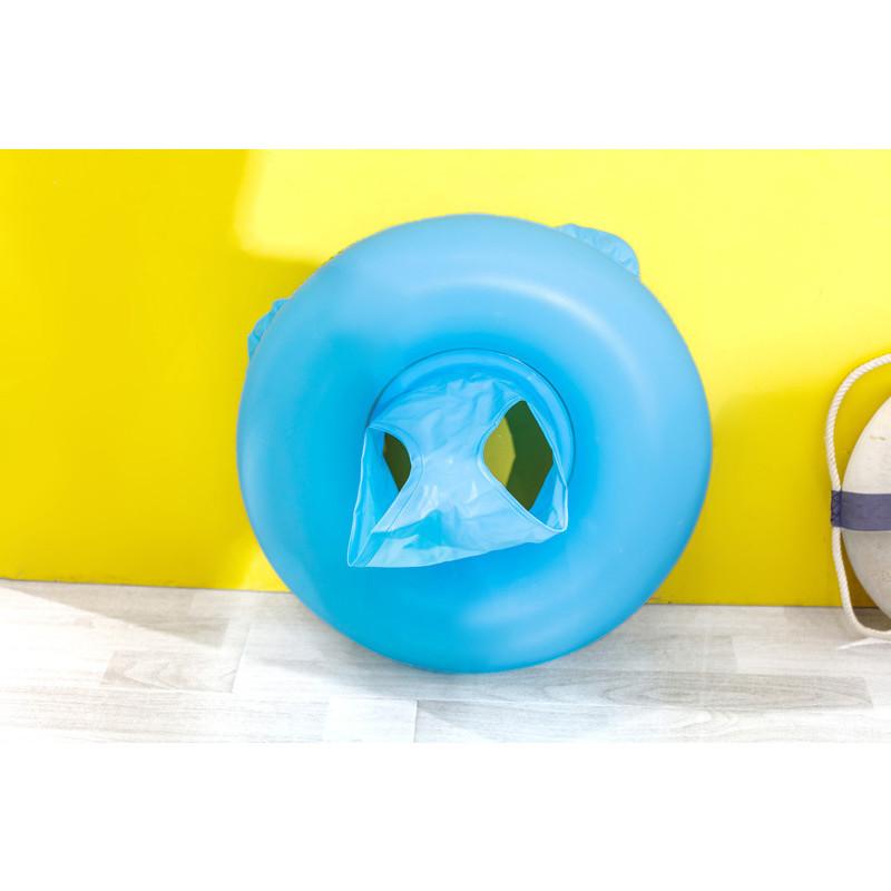Childrens Cartoon Unicorn With Pants Pocket Inflatable Swimming Ring Water Toy