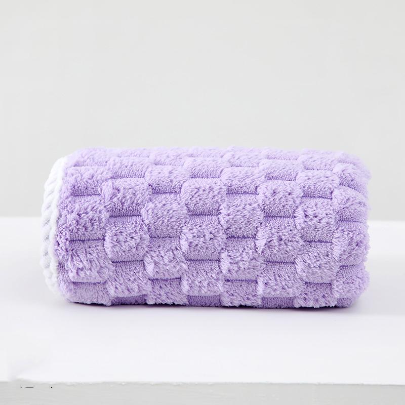 

Набор из 3 полотенец из кораллового велюра Мягкие банные полотенца Высоко впитывающие Гостевые полотенца 35X75см 85X150см 70X140см Разные размеры 70x140cm