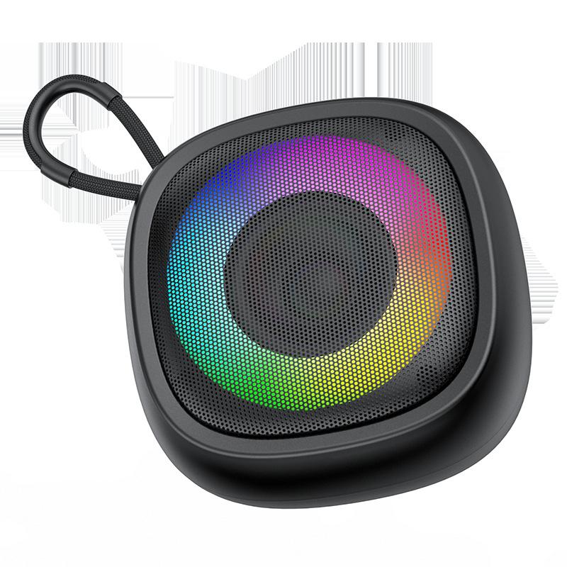 1Pc Bluetooth Speaker, Wireless Portable, Indoor & Outdoor, High Volume, Small Size, RGB Lighting