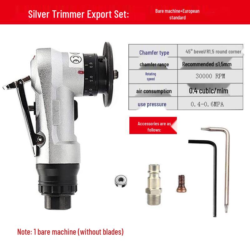 Handheld 45° Pneumatic Chamfering Machine for Metal Deburring