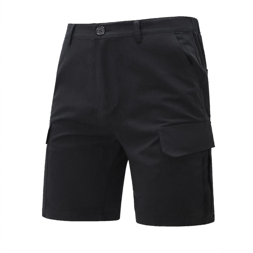 Men'S Summer Athletic Casual Plus Size Woven Beach Shorts Men Shorts Shorts Men