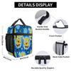 Wizard SpongeBob SquarePants Lunch Box Reusable Thermal Food Bag for School Picnic