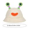 Funny LED Antennas Fisherman Hat for Female Outdoor Spring Sun Hat Cartoon Bucket Hat Party Headwear Summer Camping Hat  Purple