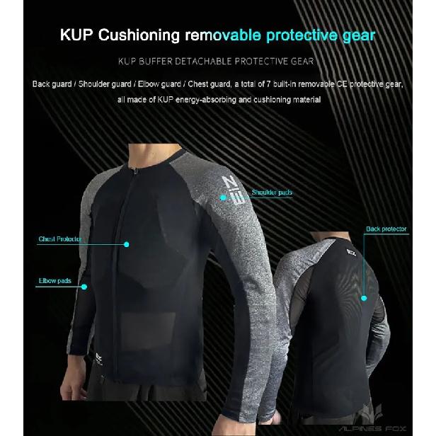 Men's Motorcycle Jacket Summer Breathable Motocross Body Armor Elastic Rider Racing Jacket Clothing CE Certified Protector Gear